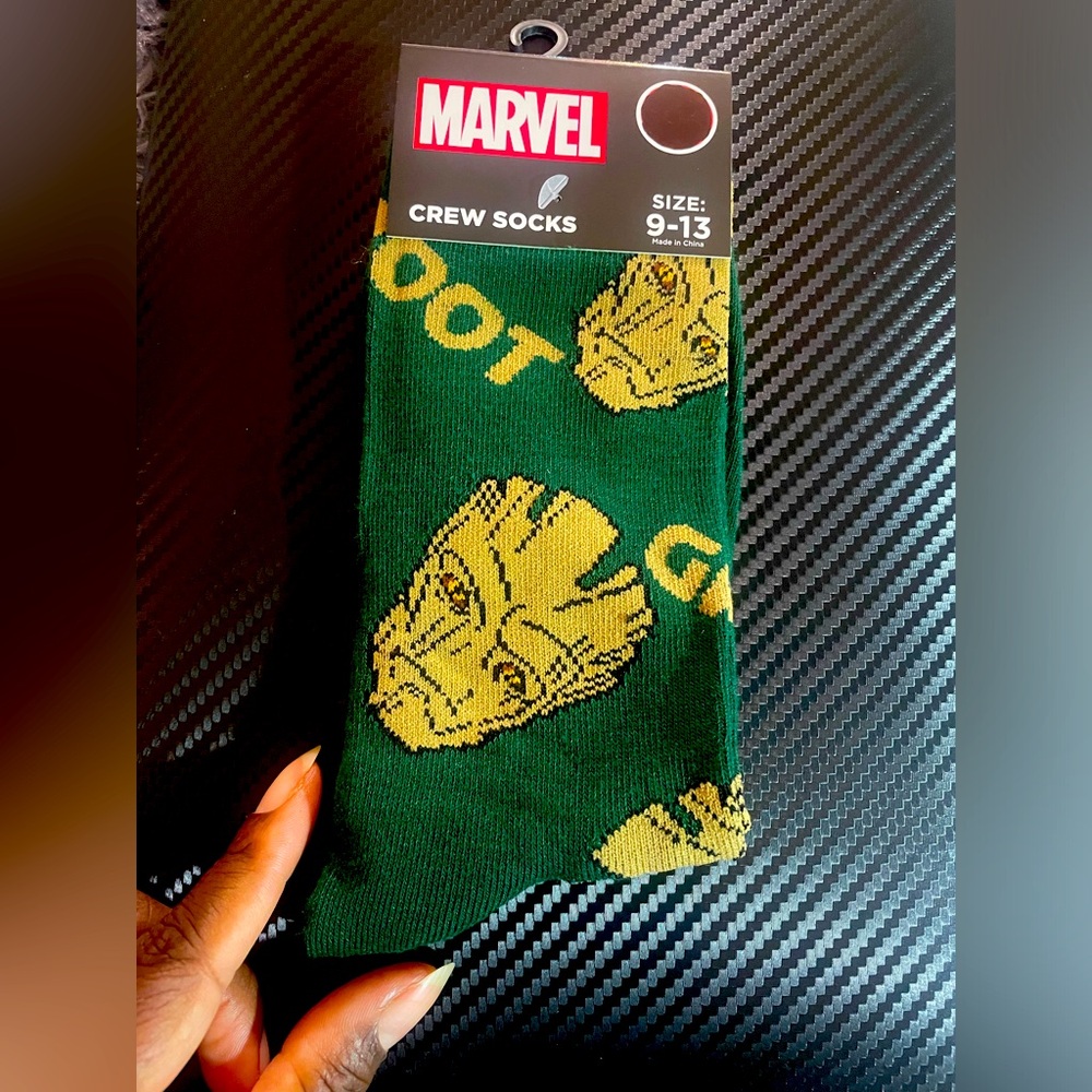 Groot Socks $5 (Crew)